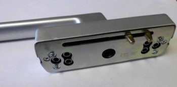 Siegenia PSK 200-Z Hebel links , EV1/ silber