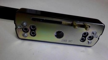 Siegenia PSK 200-Z Hebel links, braun/RAL8022