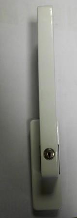 G-U Drehgriff Dirigent 966 Weiss links, abschließbar