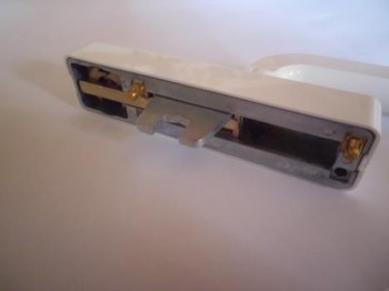 Schüco Getriebehandhebel (Fenstergriff) abschl. weiß, ls