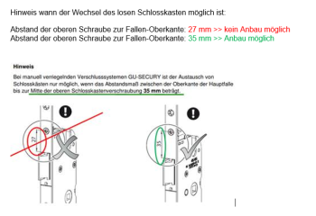 GU Schlosskasten Secury 35/92/8