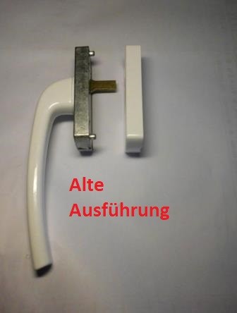 Hautau HKS Hebel - Aufsatzgetriebe 202 AG weiß, links