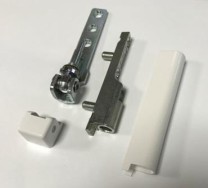 Aubi Reparaturset Eckband / Ecklager weiß