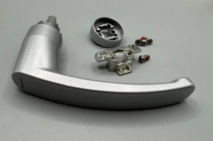 Heroal LM-Hebel Globe, grau