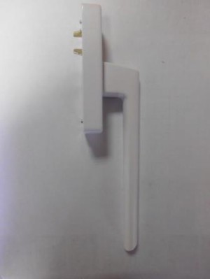 Siegenia PSK 200-Z Hebel rechts , weiß RAL 9003