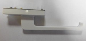 G-U Drehgriff Dirigent 966 Weiss links, abschließbar