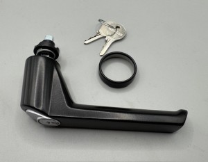 Schüco Alu Steckgriff braun, abschl. 234037