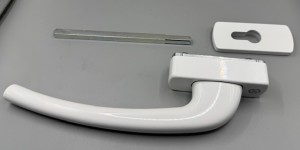 Hautau Griff 201EG-PZI, innen abschließbar weiß 170792