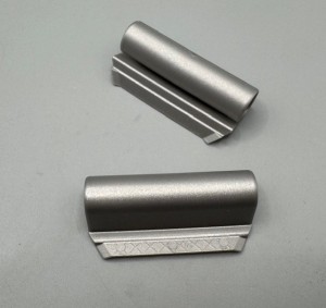 Maco Abdeckkappe Winkelband, grau 43760