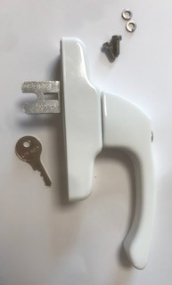Hueck Fenstergriff Z 911592 weiß absl. o. FBS
