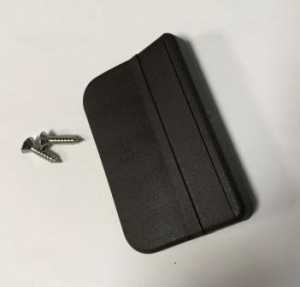 Hoppe Ziehgriff (Balkontür) K435 braun matt
