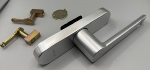 Schüco Türtreibriegel silber 239342