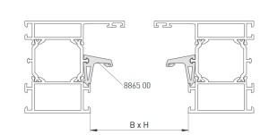 Heroal Mitteldichtung 8865 00