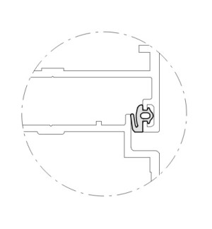 Heroal Anschlagdichtung 7558 00