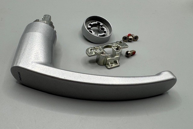 Heroal LM-Hebel Globe, grau