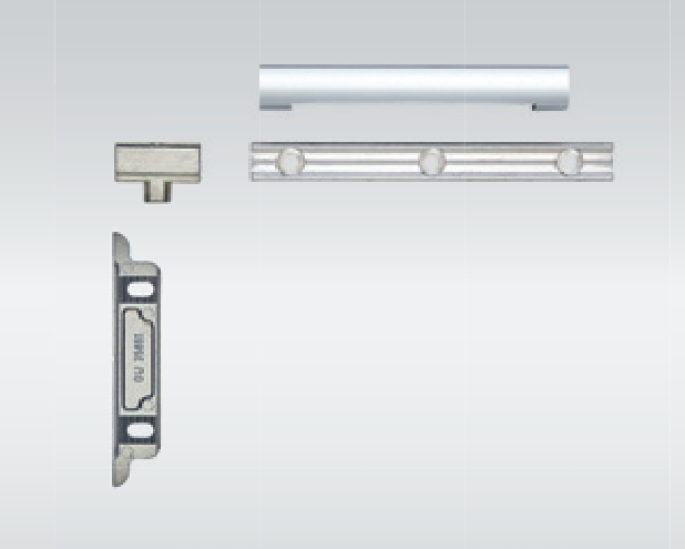 GU Zusatzverriegelung Ventus F200, silber