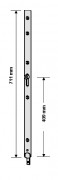 GU Secury R4 Adapterstück, 20 mm Stulp, hell verz.